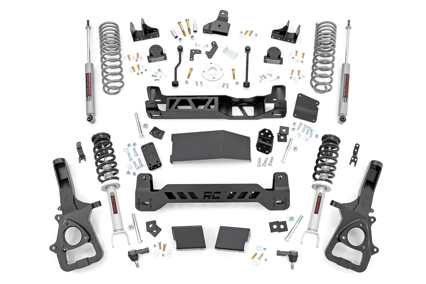 6 Inch Lift Kit 22XL N3 Struts Dual Rate Coils Ram 1500 4WD (19-24) Rough Country