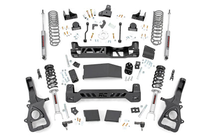 6 Inch Lift Kit 22XL N3 Struts Dual Rate Coils Ram 1500 4WD (19-24) Rough Country