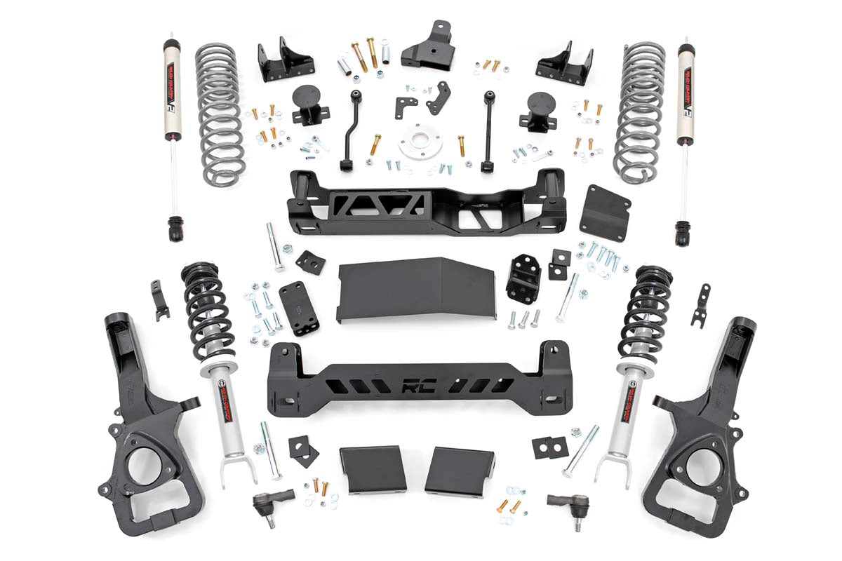 Rough Country 6 Inch RAM Suspension Lift Kit w/Loaded Struts and V2 Shocks 19-20 RAM 1500 4WD Rough Country