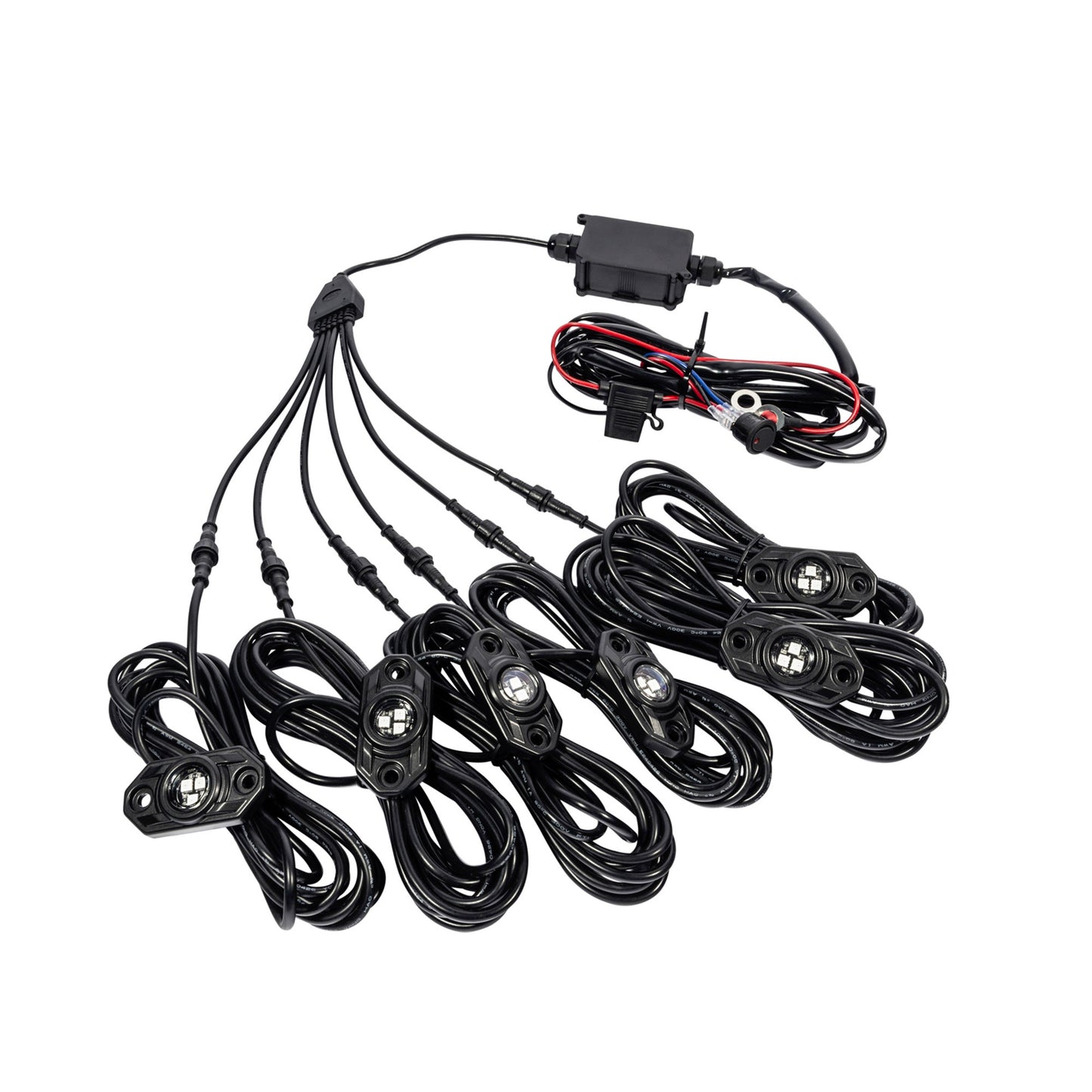 C-Series RGB LED Multi-Use Flood 6 Light System KC Hilites-4