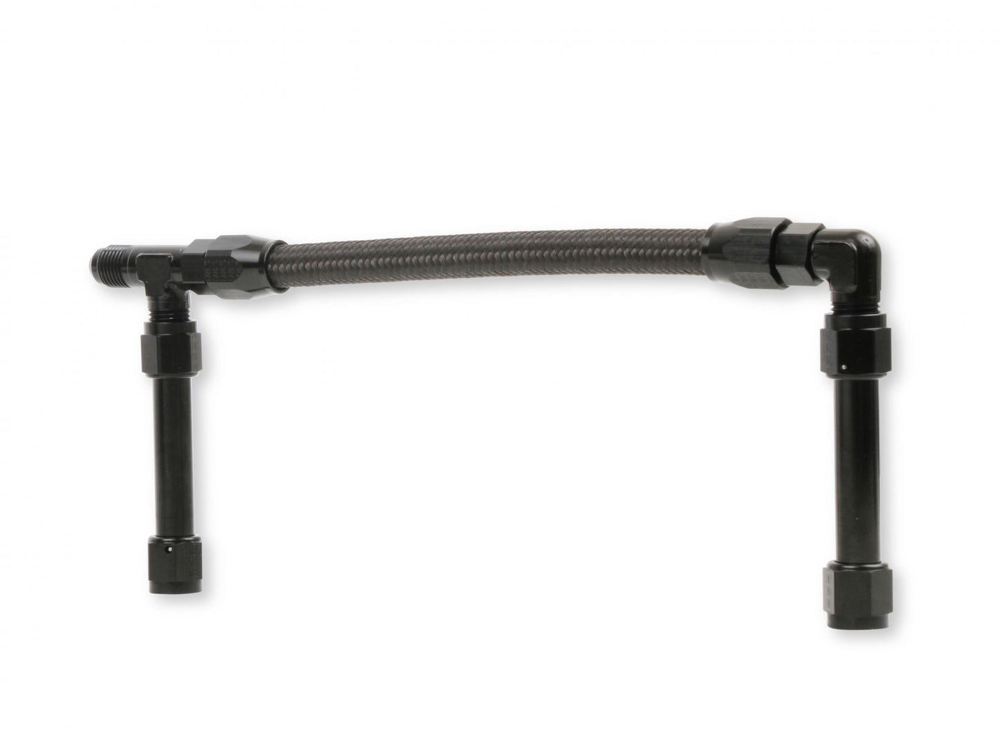 Fuel Line Dual Fuel Lines for 4150 Ultra XP Carburetors w -8 O-Ring XP Bowls Fuel Line with Single 6AN Inlet, Fittings with Pro-Lite 350 Hose Holley-3
