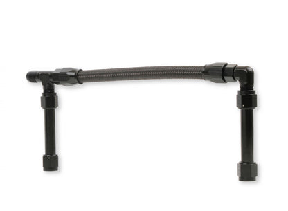 Fuel Line Dual Fuel Lines for 4150 Ultra XP Carburetors w -8 O-Ring XP Bowls Fuel Line with Single 6AN Inlet, Fittings with Pro-Lite 350 Hose Holley-3