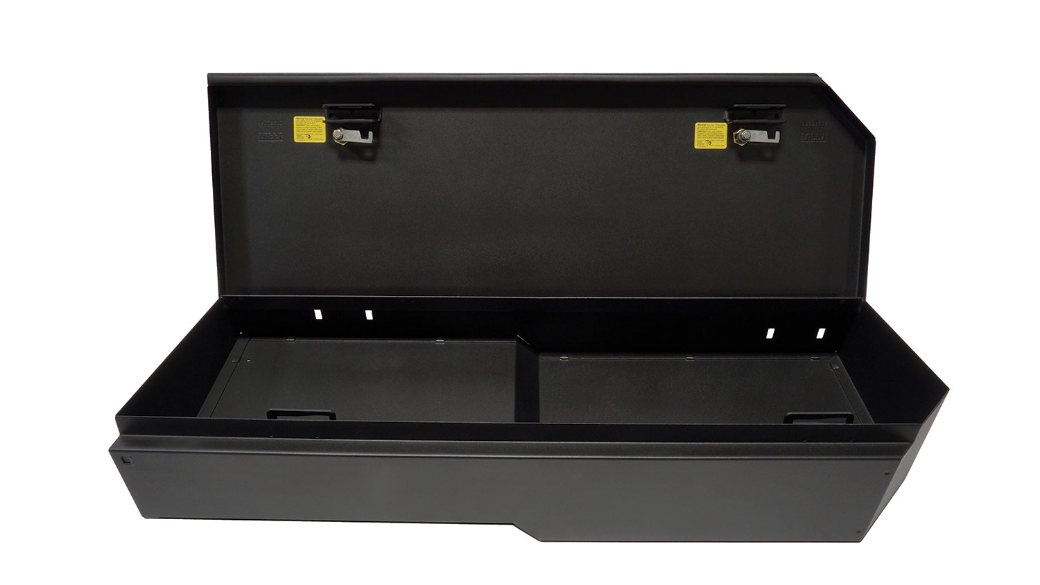 Rear Underseat Lockbox - 07-19 Silverado/Sierra 1500 19 Old Body Style} / 07-19 2500HD/3500HD w/ Crew Cab 60% Length Black Products Tuffy Security-2