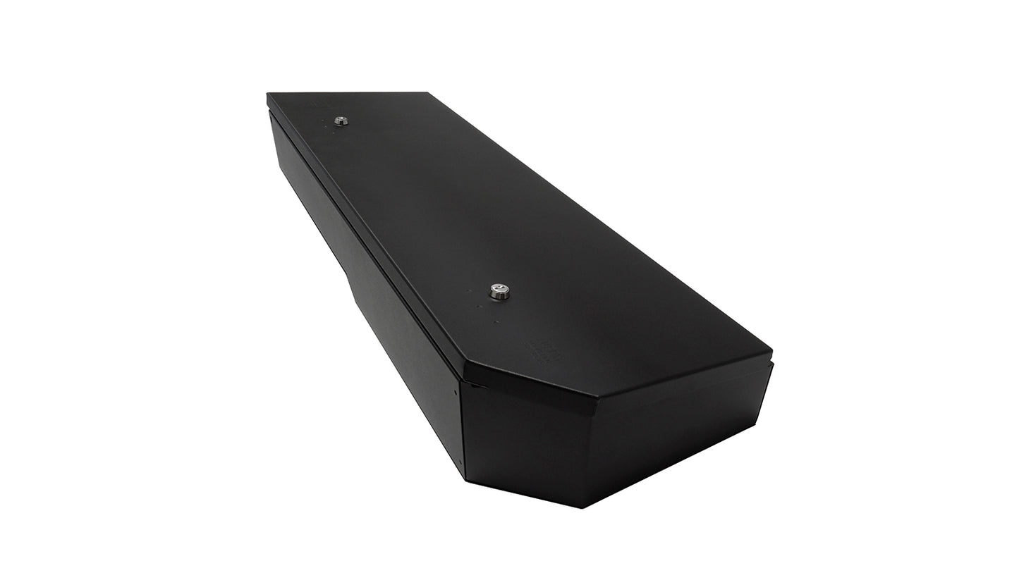 Rear Underseat Lockbox - 07-19 Silverado/Sierra 1500 19 Old Body Style} / 07-19 2500HD/3500HD w/ Crew Cab 60% Length Black Products Tuffy Security-5