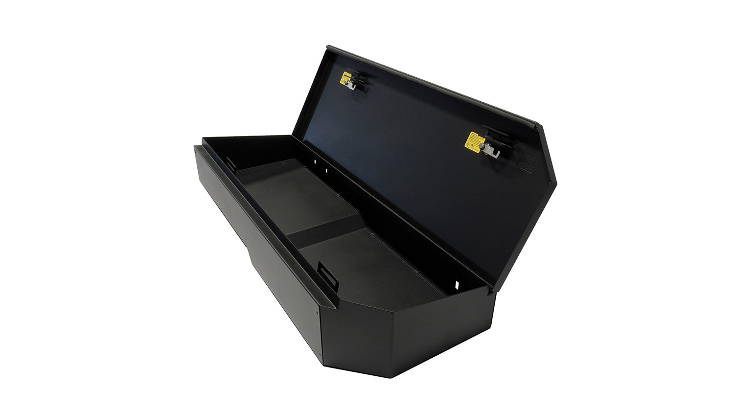 Rear Underseat Lockbox - 07-19 Silverado/Sierra 1500 19 Old Body Style} / 07-19 2500HD/3500HD w/ Crew Cab 60% Length Black Products Tuffy Security-6