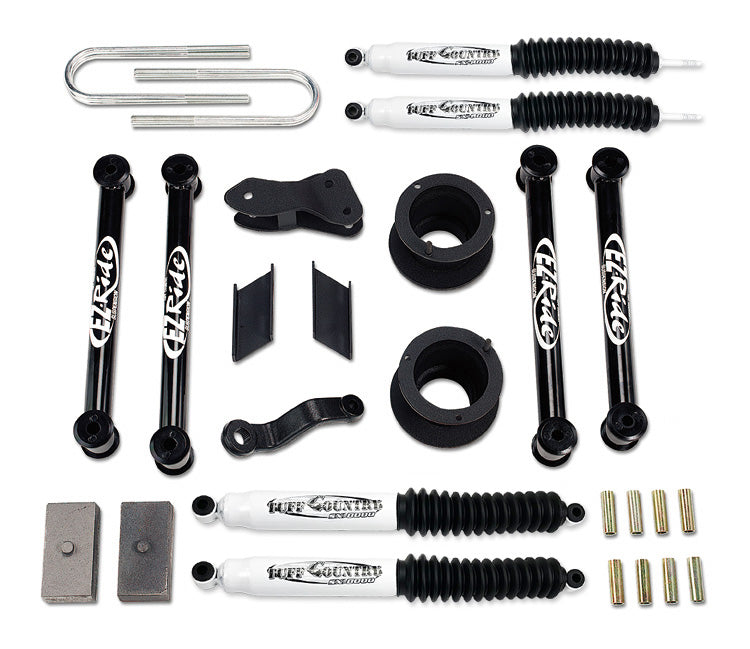 4.5 Inch Lift Kit 03-07 Dodge Ram 2500/3500 with SX8000 Shocks Fits Vehicles Built June 30 2007 and Earlier Tuff Country