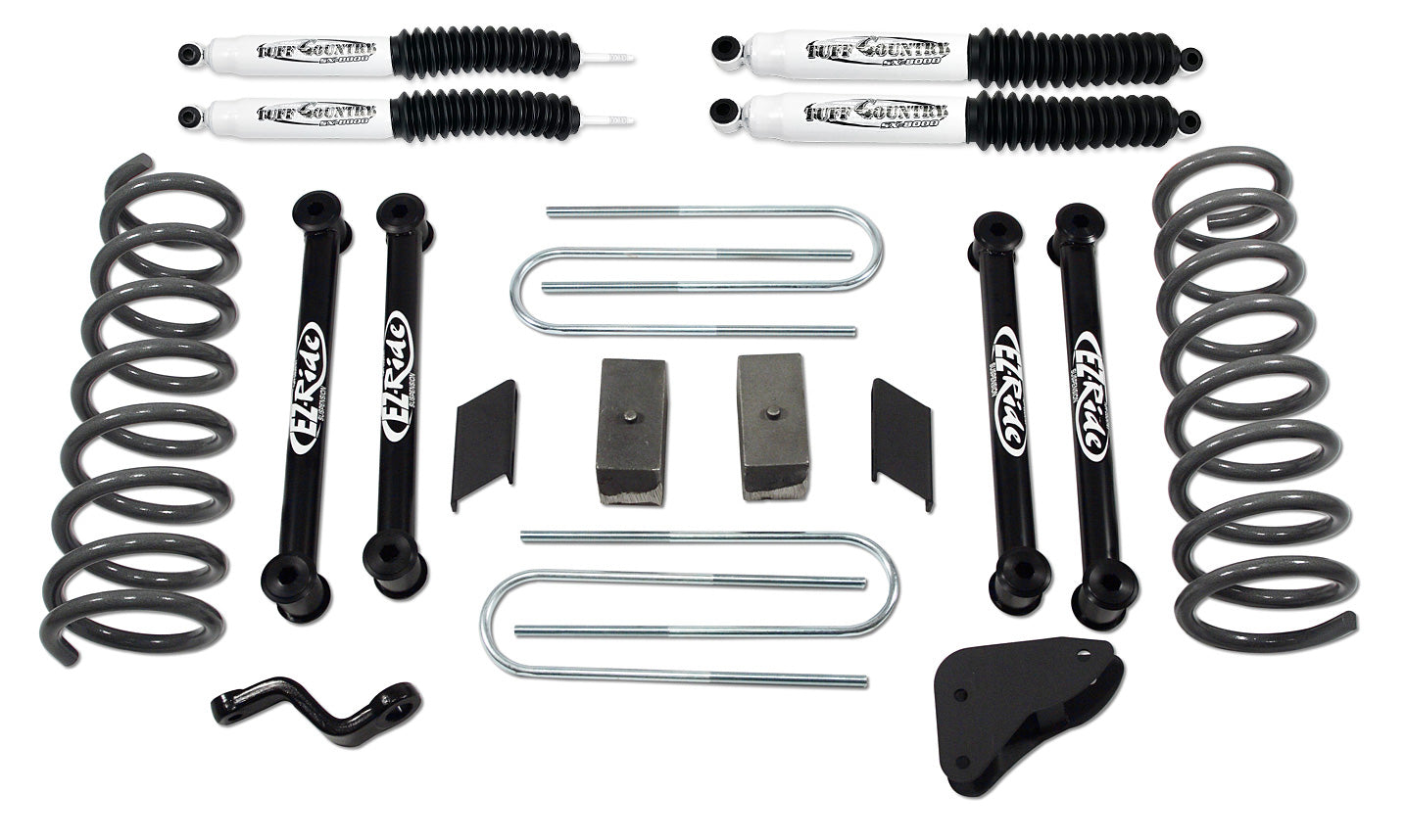 4.5 Inch Lift Kit 03-07 Dodge Ram 2500/3500 w/ Coil Springs Fits Vehicles Built June 30 2007 and Earlier Tuff Country