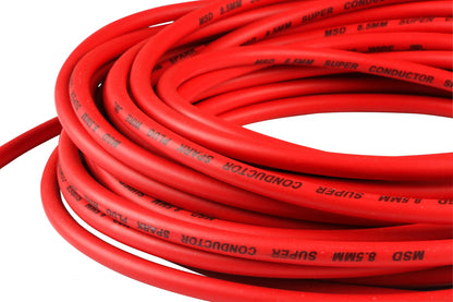 Super Conductor Spark Plug Wire, Black 8.5Mm, 50 Ft 8.5Mm Super Conductor Spark Plug Wire Low Resistance, 50 Ft MSD Ignition-3