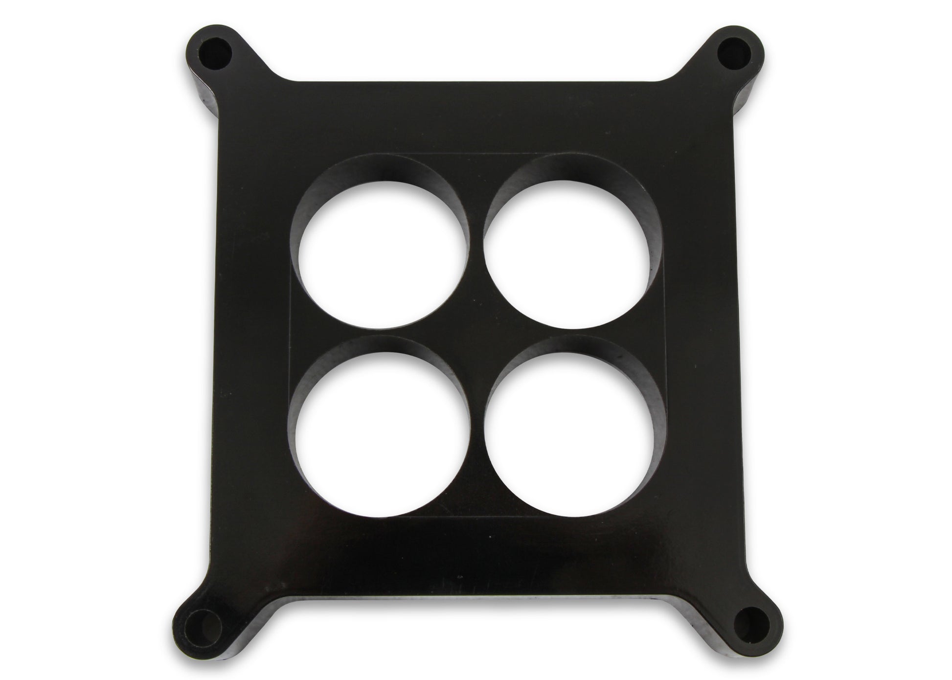 Phenolic Carburetor Spacer 1 Inch 4 Hole Center Fits Holley 4150-4160, Carter, Edelbrock and Other Square Bore Mounting Flange 4-Barrel Carburetors Mr Gasket-4