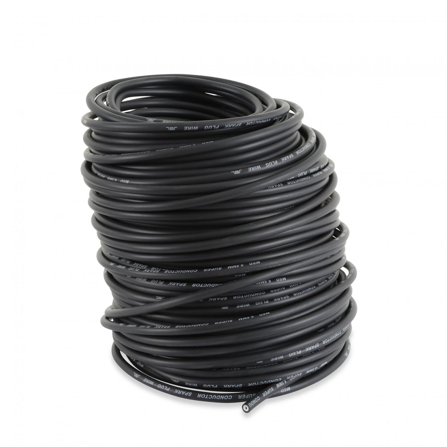 Super Conductor Bulk Wire, Black 300' Black Super Conductor Spark Plug Wire In Bulk, 300' Length MSD Ignition