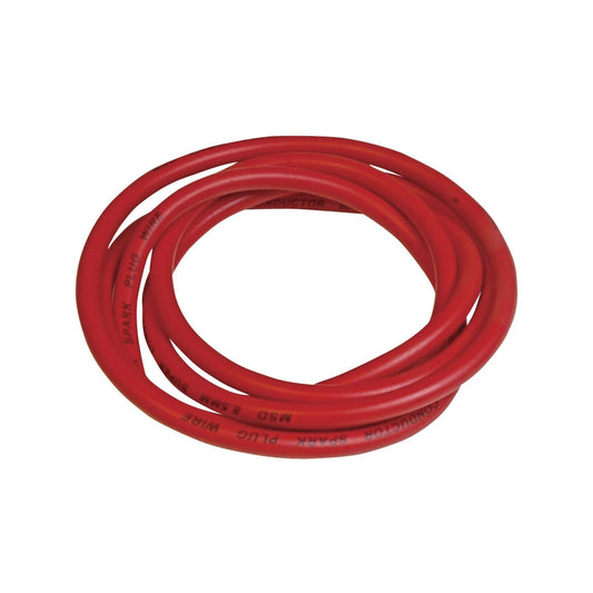 Spark Plug Wire Super Conductor 8.5Mm Red Bulk 300 Foot Length Roll MSD Ignition