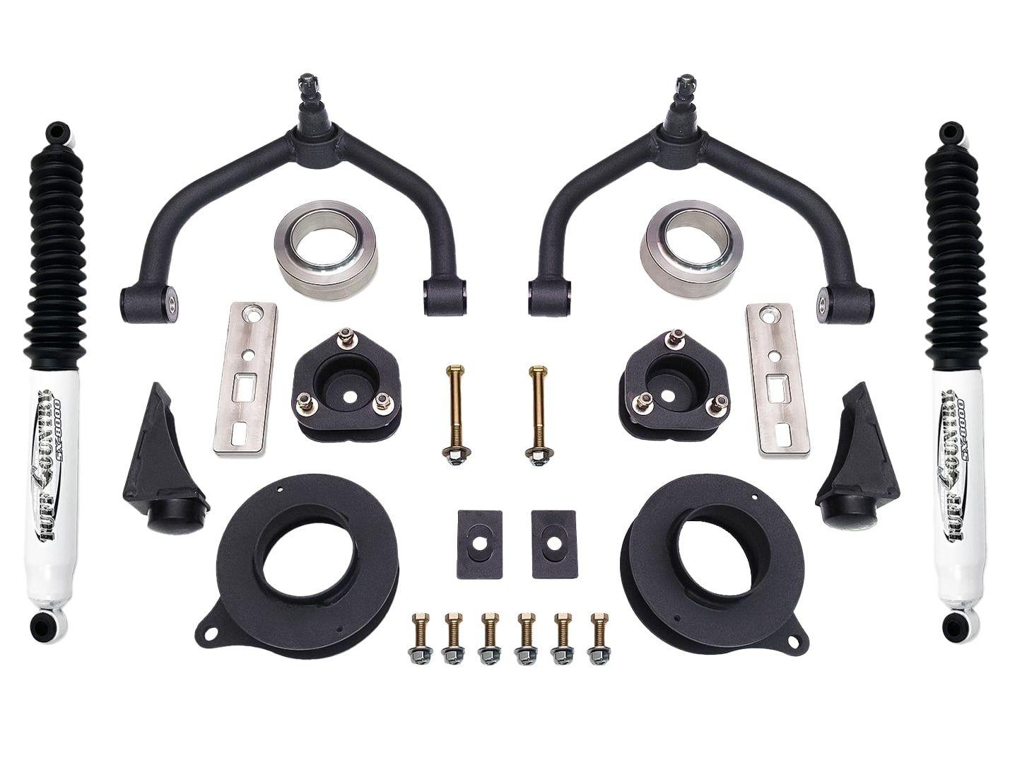 2019-2022 Ram 1500 Classic 4WD 5 Lug 4 Inch Lift Kit W/Ball Joint Upper Control Arms and Shocks Tuff Country