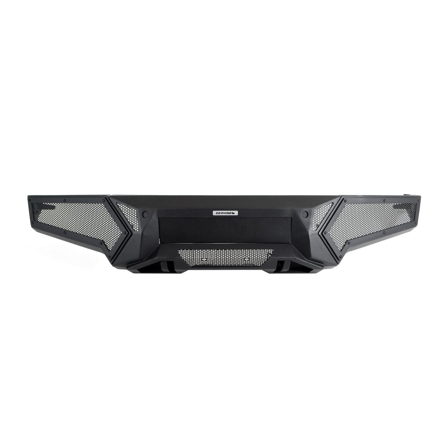 Element Front Bumper with Power Actuated Hide Away Light Bar Mount Textured Black 2019-2024 Ram 1500 Go Rhino-11