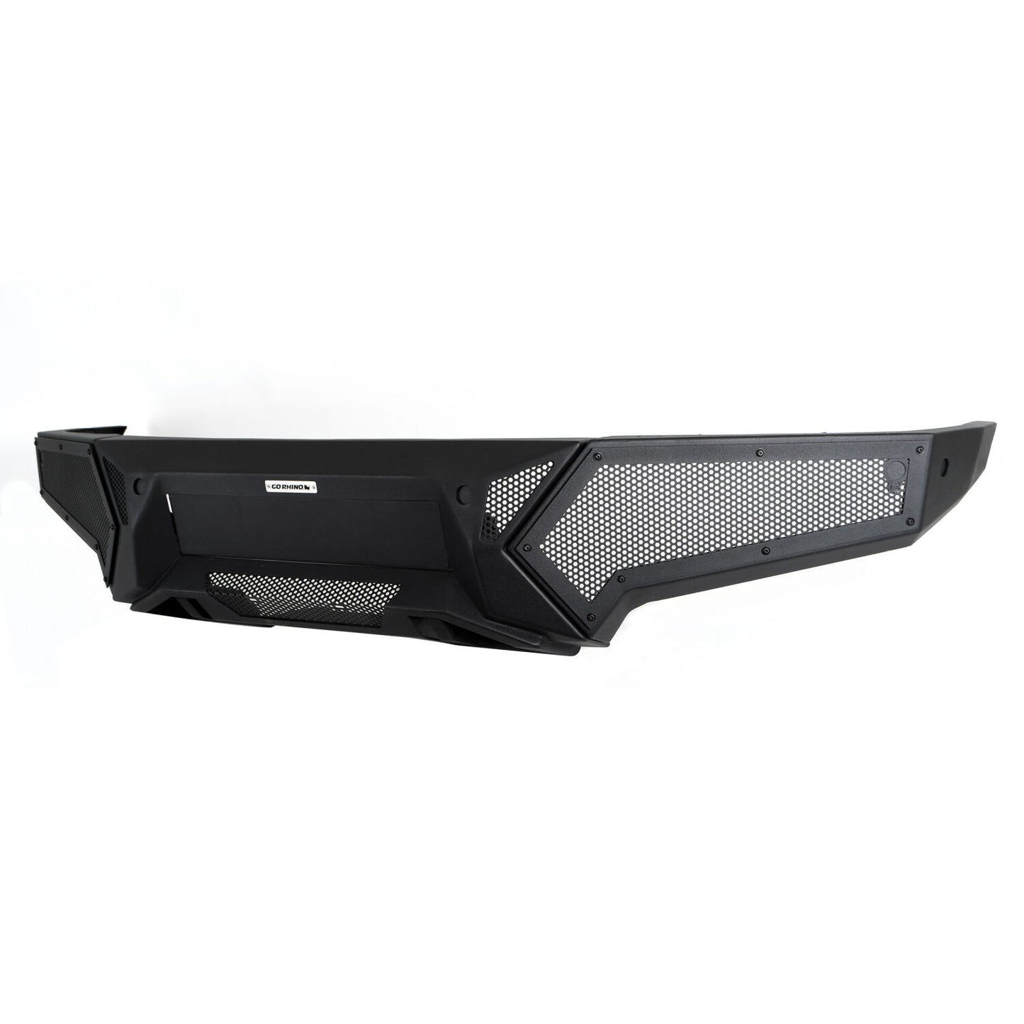Element Front Bumper with Power Actuated Hide Away Light Bar Mount Textured Black 2019-2024 Ram 1500 Go Rhino-12