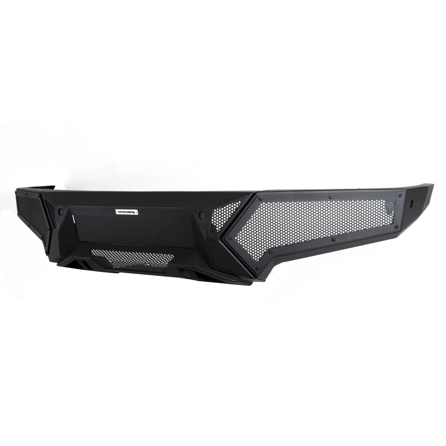 Element Front Bumper with Power Actuated Hide Away Light Bar Mount Textured Black 2019-2024 Ram 1500 Go Rhino-12