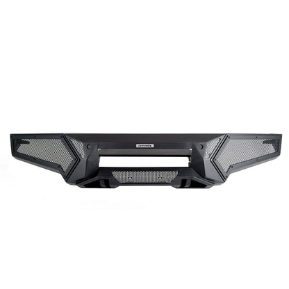 Element Front Bumper with Power Actuated Hide Away Light Bar Mount Textured Black 2019-2024 Ram 1500 Go Rhino-13