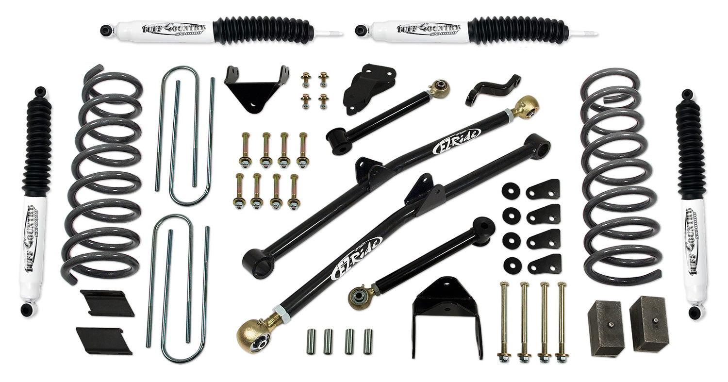 4.5 Inch Long Arm Lift Kit 03-07 Dodge Ram 2500/3500 with Coil Springs Fits Vehicles Built June 30 2007 and Earlier Tuff Country