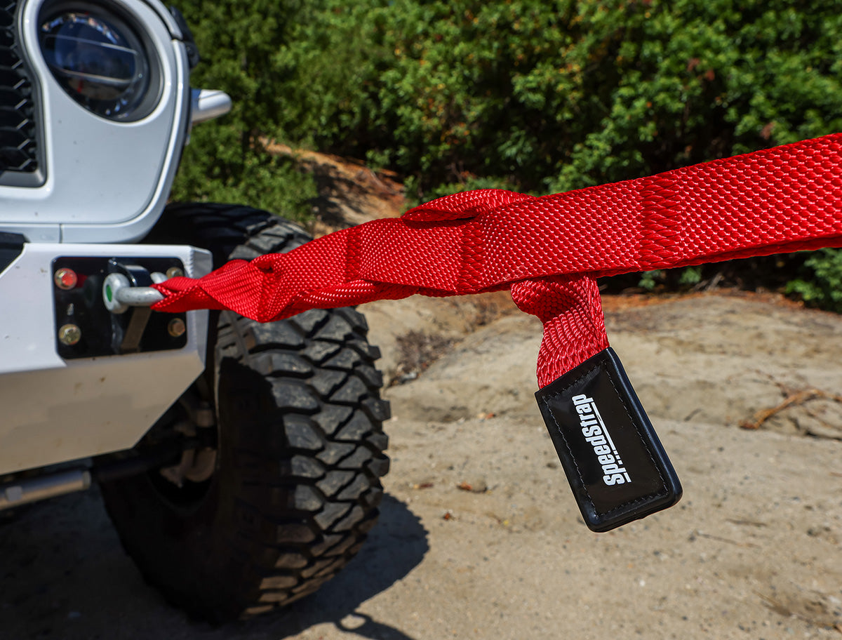 2 Inch Big Daddy Weaveable Recovery Strap 50 Feet SpeedStrap-2