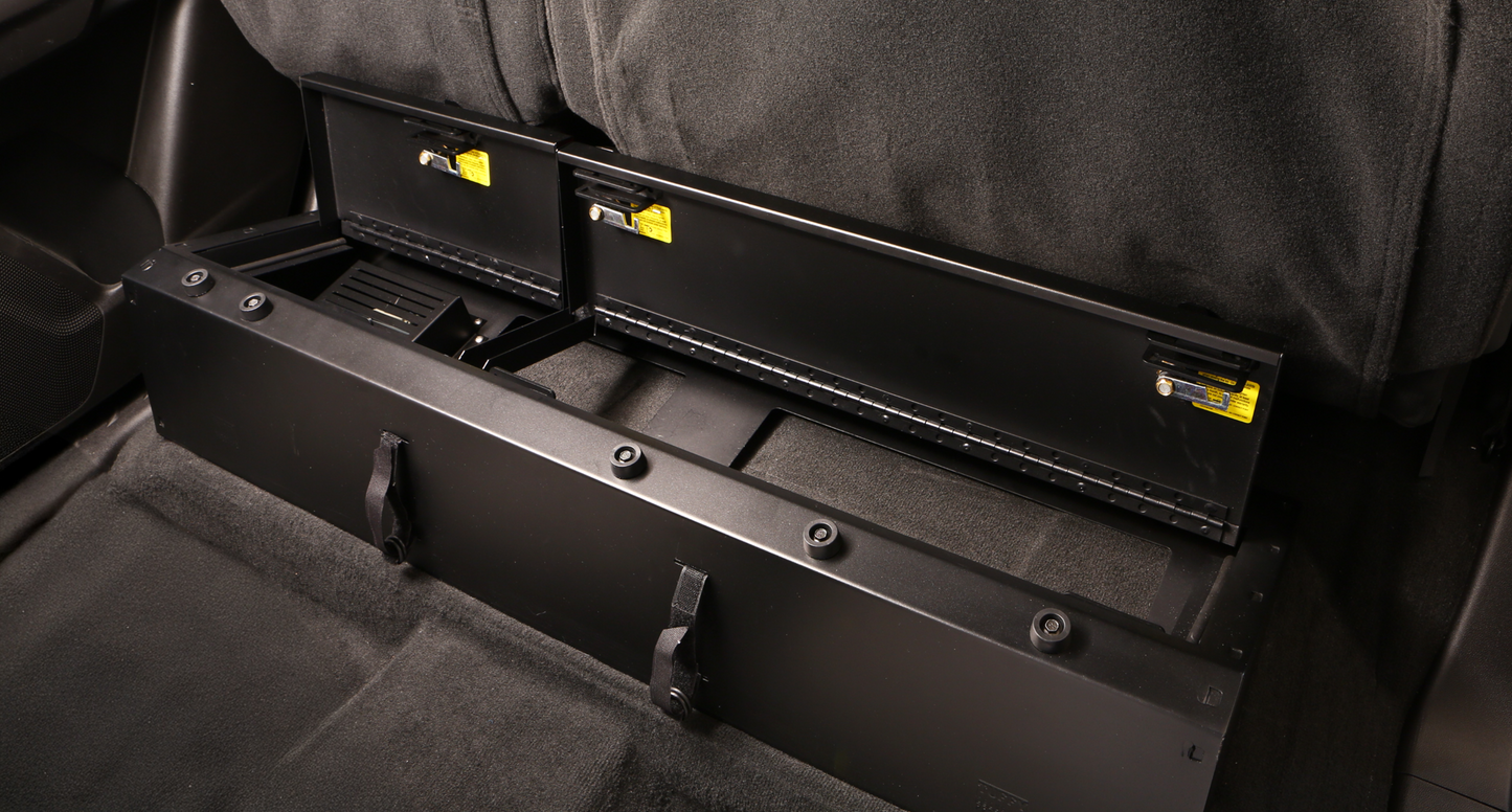 Rear Underseat Lockbox for 2023-2025 Colorado/Canyon Crew Cab Combo Lock Tuffy Security-1