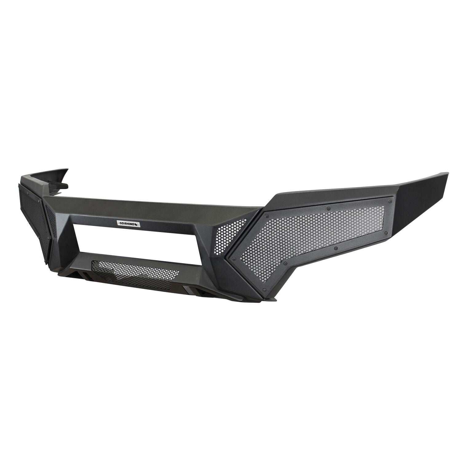 Element Front Bumper with Fixed Light Bar Mount Textured Black 2016-2023 Toyota Tacoma Go Rhino-5