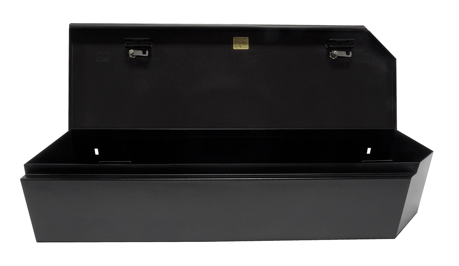 Rear Underseat Lockbox 15-23 F-150 17-23 F-250/350/450 Super Duty w/ Crew Cab 60 Percent Length Black Products Tuffy Security-2