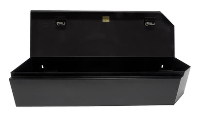 Rear Underseat Lockbox 15-23 F-150 17-23 F-250/350/450 Super Duty w/ Crew Cab 60 Percent Length Black Products Tuffy Security-2