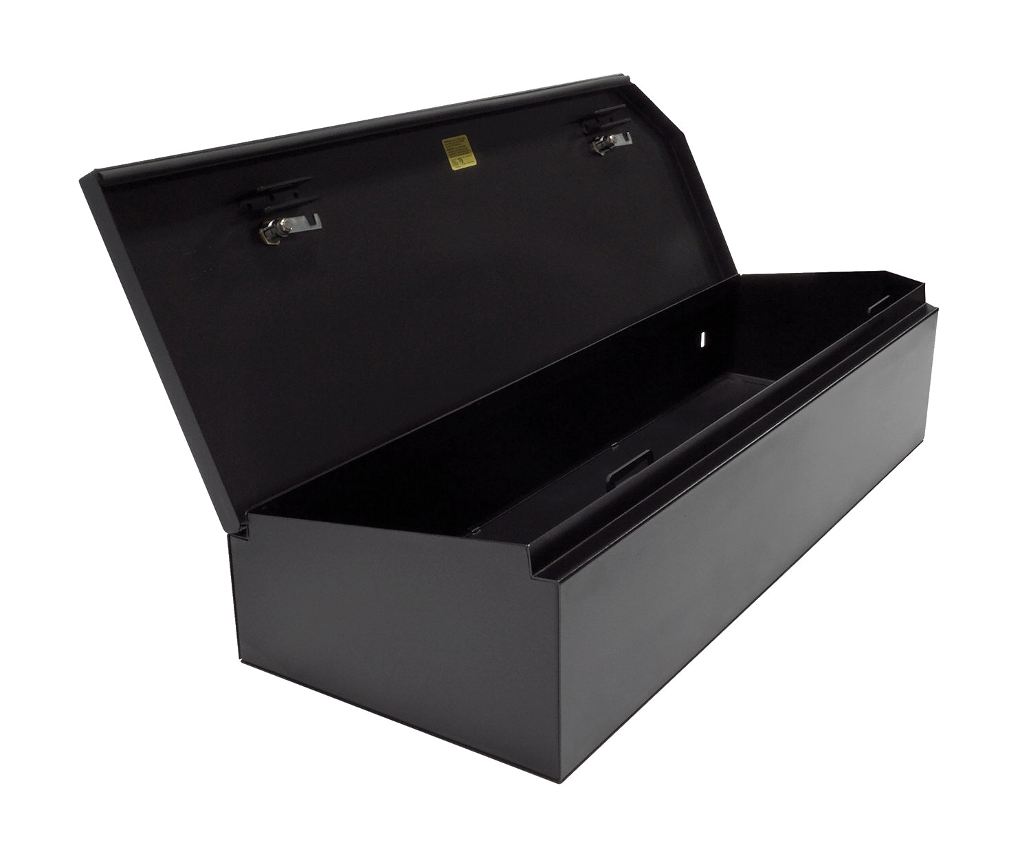 Rear Underseat Lockbox 15-23 F-150 17-23 F-250/350/450 Super Duty w/ Crew Cab 60 Percent Length Black Products Tuffy Security-4