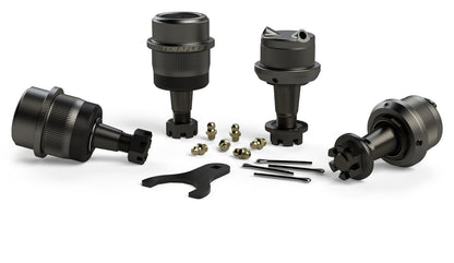 07-18 Wrangler JK Dana 30/44 HD Ball Joint Kit w/ Knurl Upper & Lower Set TeraFlex