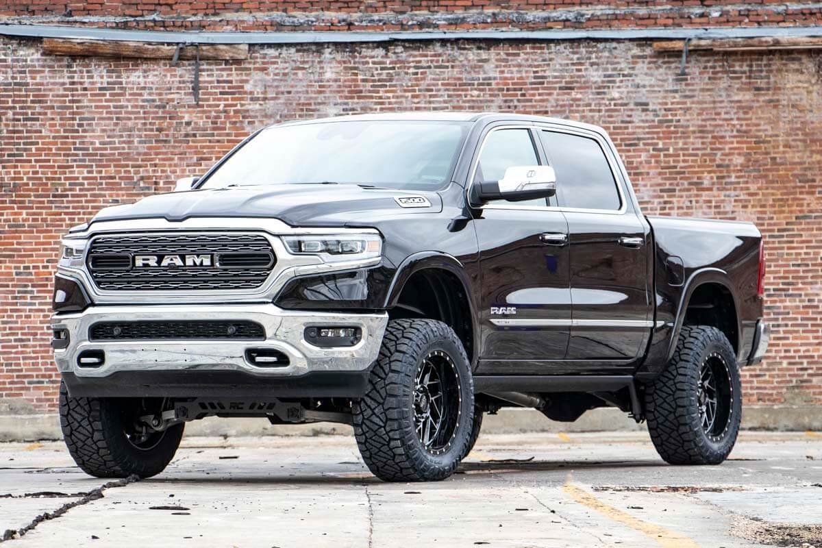 5 Inch RAM Suspension Lift Kit 19-20 RAM 1500 4WD Air Ride Rough Country-5