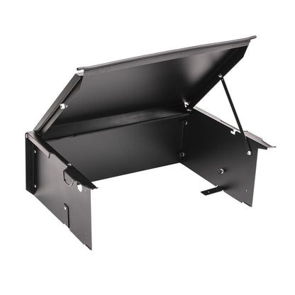 Deluxe Cargo Enclosure - 18-23 Wrangler JL {21-23 Exc. 4XE} w/o OEM Subwoofer Rear Seats Must Be Removed on 2-Door Models Black Products Tuffy Security-1