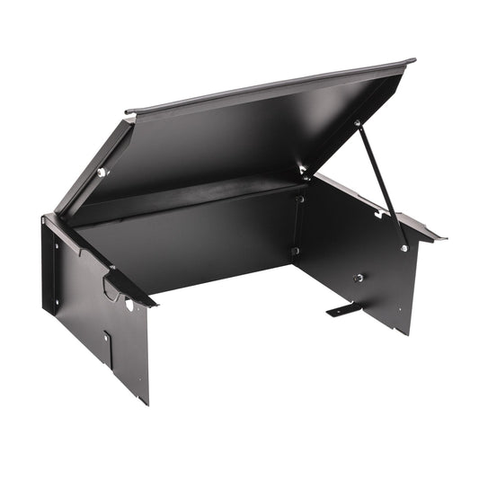 Deluxe Cargo Enclosure - 18-23 Wrangler JL {21-23 Exc. 4XE} w/o OEM Subwoofer Rear Seats Must Be Removed on 2-Door Models Black Products Tuffy Security-1