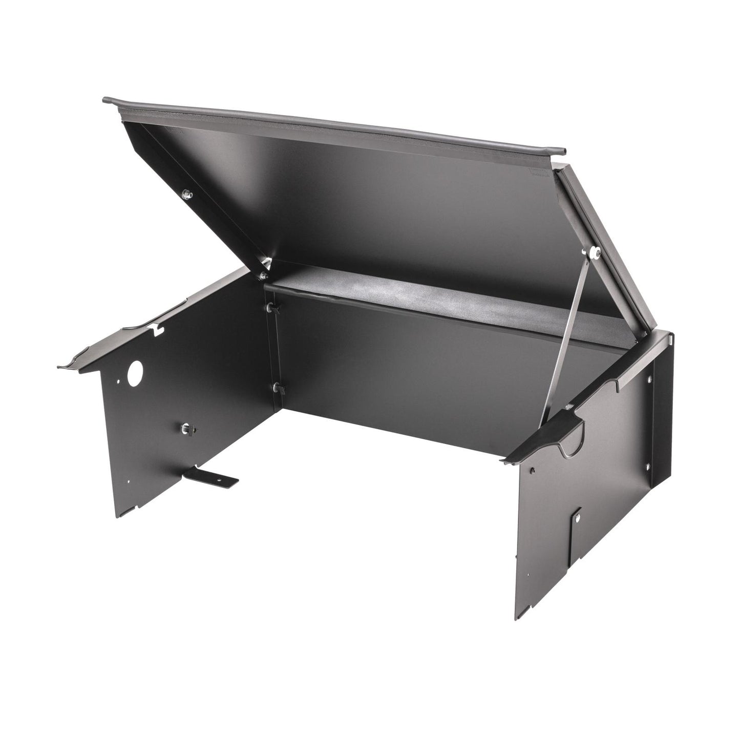 Deluxe Cargo Enclosure - 18-23 Wrangler JL {21-23 Exc. 4XE} w/o OEM Subwoofer Rear Seats Must Be Removed on 2-Door Models Black Products Tuffy Security-5