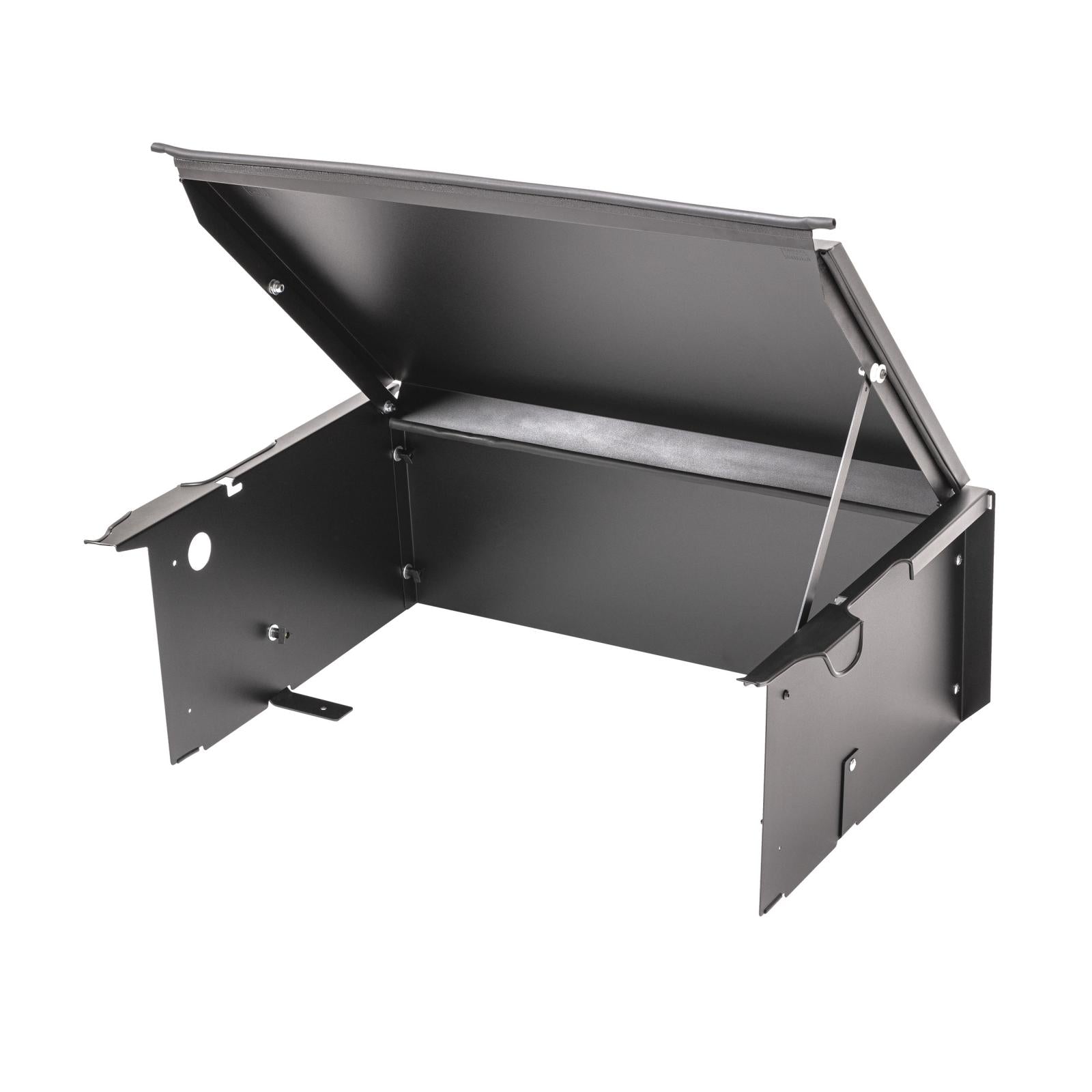 Deluxe Cargo Enclosure - 18-23 Wrangler JL {21-23 Exc. 4XE} w/o OEM Subwoofer Rear Seats Must Be Removed on 2-Door Models Black Products Tuffy Security-5