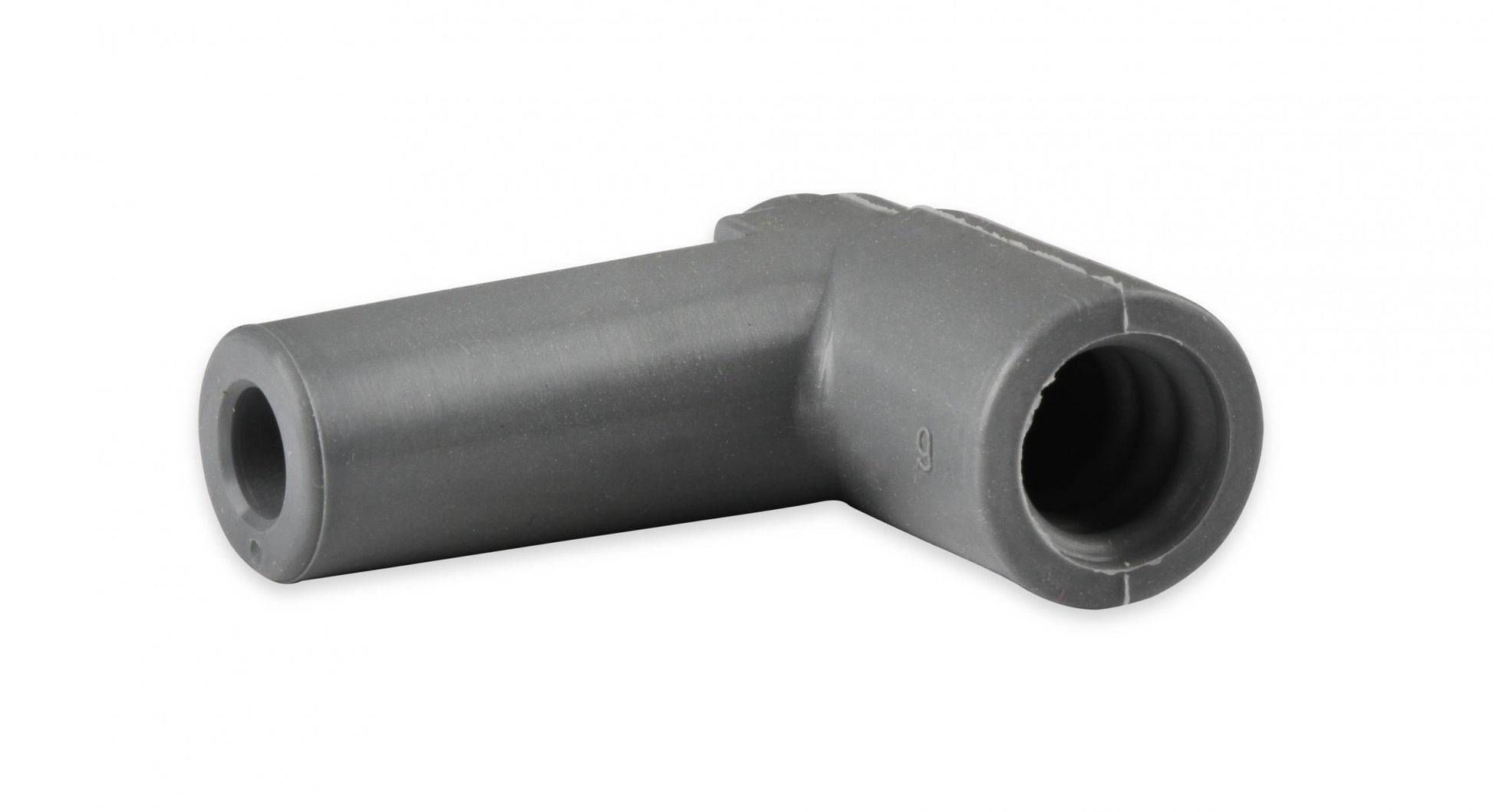 Boots, 90 Degree Nipple, GM Hei, 50Ea Spark Plug Boots, 90 Degree With GM Hei Nipple, Gray Silicone, 50Ea MSD Ignition-6