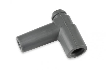 Boots, 90 Degree Nipple, GM Hei, 50Ea Spark Plug Boots, 90 Degree With GM Hei Nipple, Gray Silicone, 50Ea MSD Ignition-7