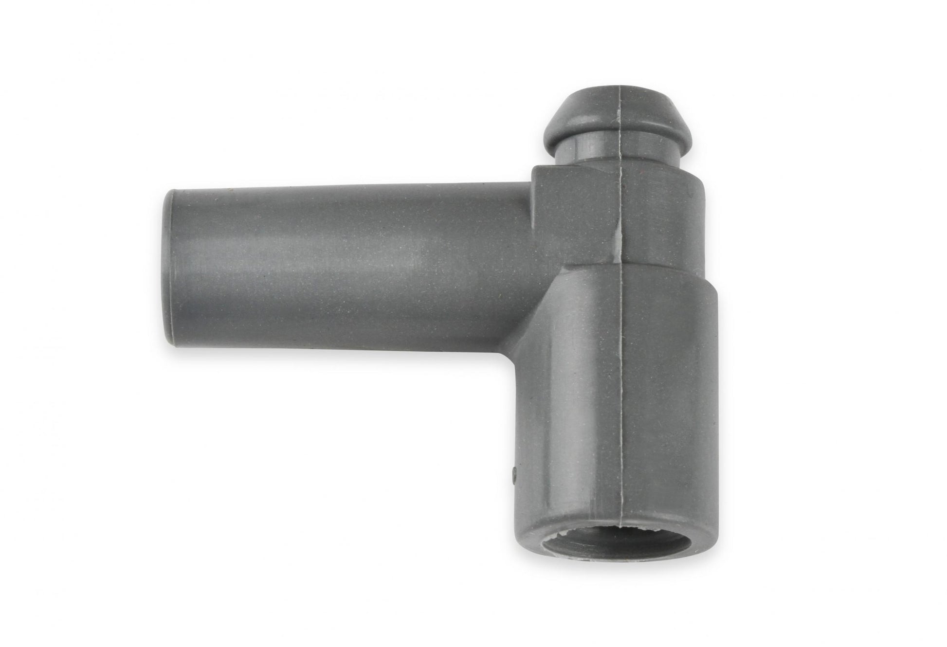 Boots, 90 Degree Nipple, GM Hei, 50Ea Spark Plug Boots, 90 Degree With GM Hei Nipple, Gray Silicone, 50Ea MSD Ignition-8