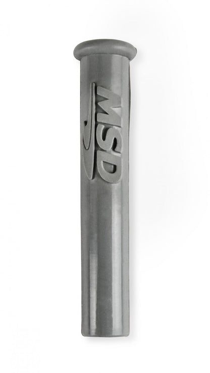 Boots, Straight, Logo Gray Silicone, 50Ea Spark Plug Boots, Straight/Multi-Angle, With Logo Gray Silicone, 50Ea MSD Ignition-7