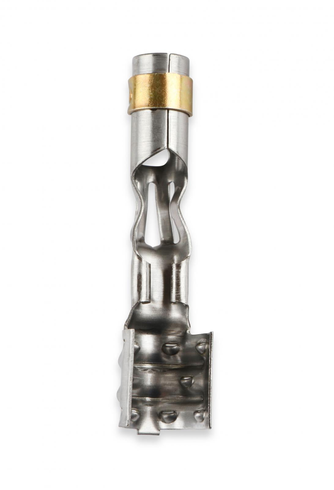 Terminals, Spark Plug Wire Straight/Multi-Angle Qty 50 Spark Plug Terminals, Straight Dual Crimp, Multi-Angle, Stainless Steel Qty 50 MSD Ignition-4