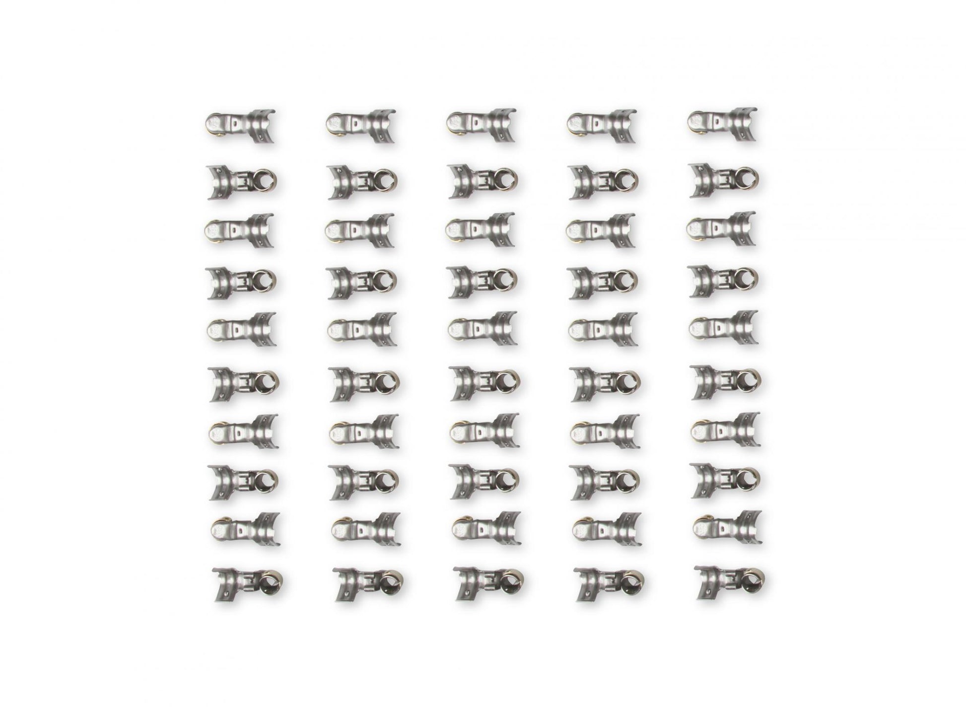 Terminals, Spark Plug Wire Straight/Multi-Angle Qty 50 Spark Plug Terminals, Straight Dual Crimp, Multi-Angle, Stainless Steel Qty 50 MSD Ignition-6