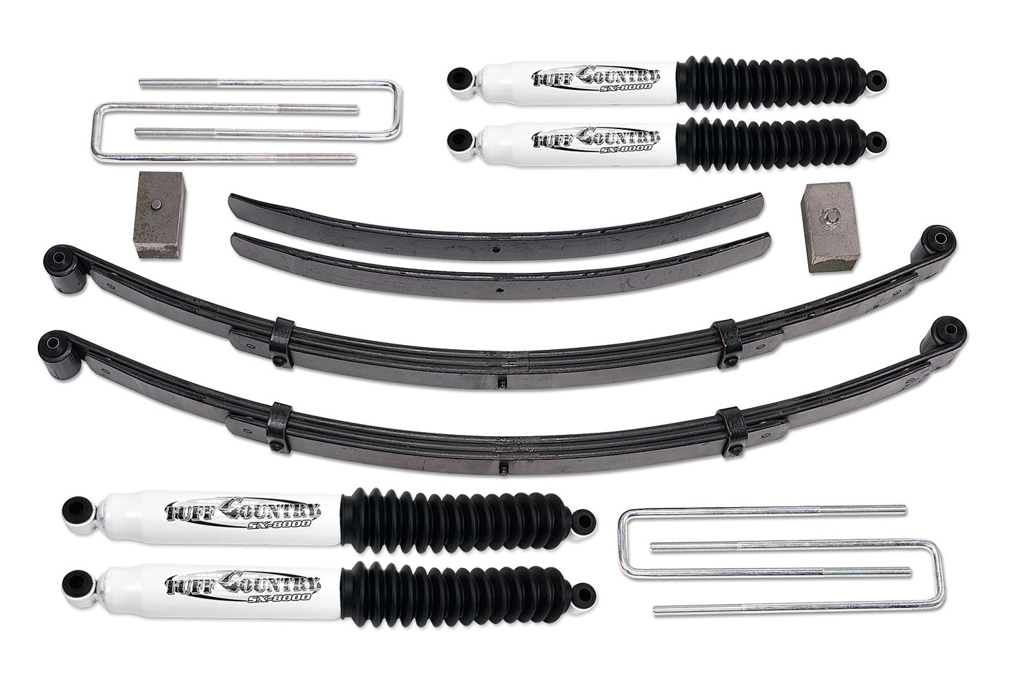 4 Inch Lift Kit 69-93 Dodge Ramcharger and Truck 1/2 & 3/4 Ton 4x4 W150 / W250 Tuff Country