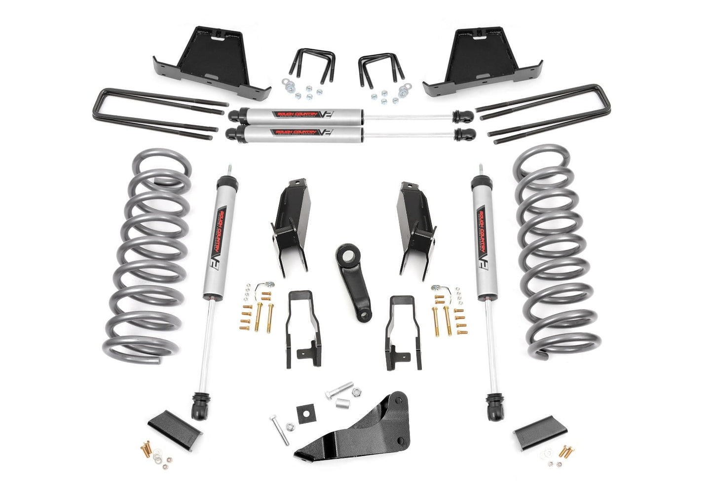 5 Inch Lift Kit V2 Mega Cab Ram 2500 Mega Cab (11-13)/3500 (11-12) 4WD Rough Country