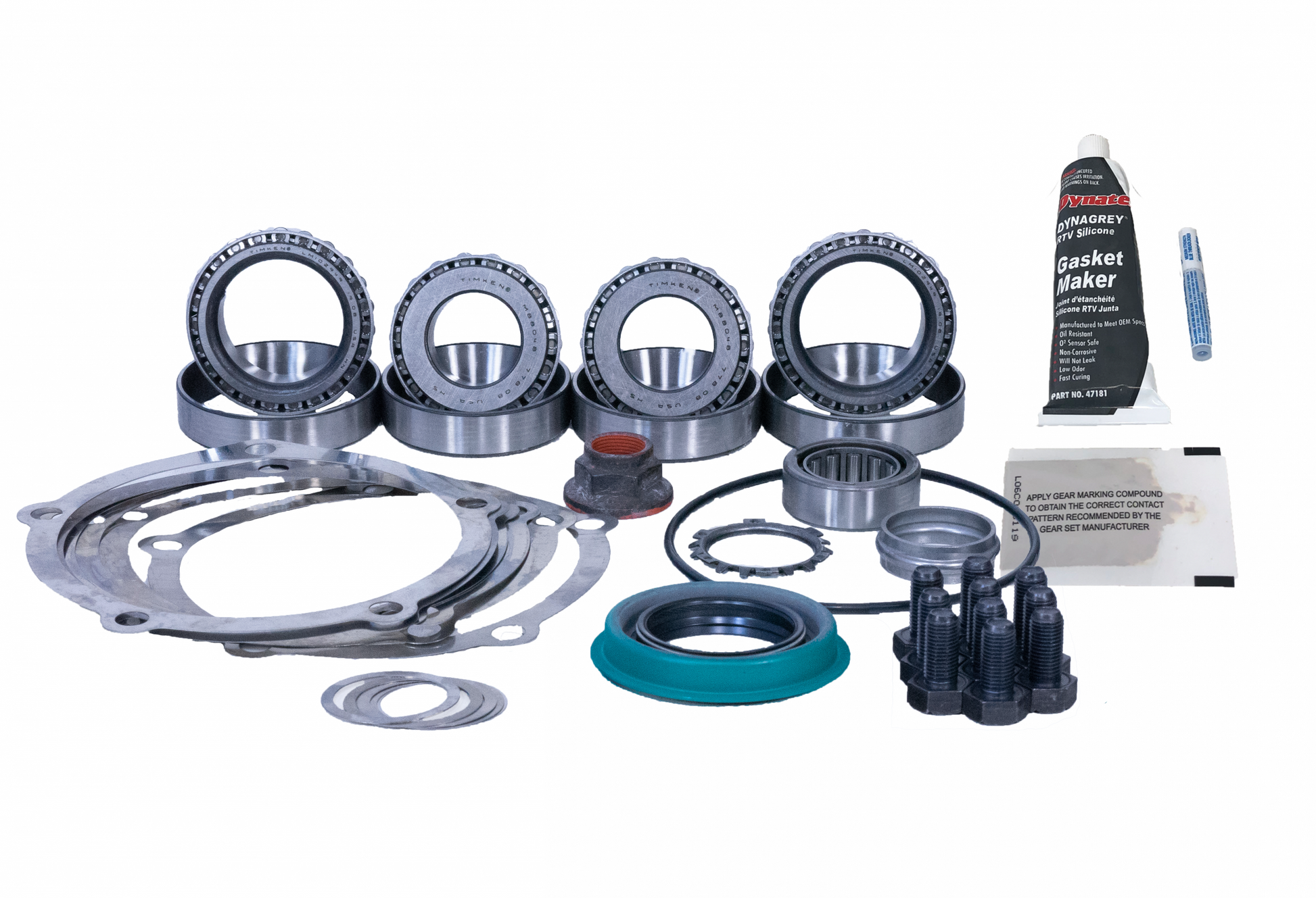 Ford 9 Inch Rear 35 Spline Ring Pinion Master Install Kit Revolution Gear and Axle