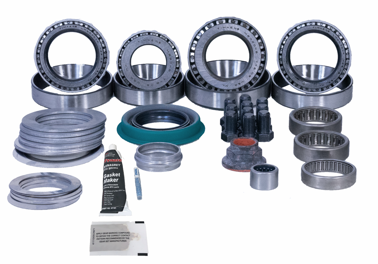 Ford 8.8 Inch IFS Ring Pinion Master Install Kit Revolution Gear and Axle