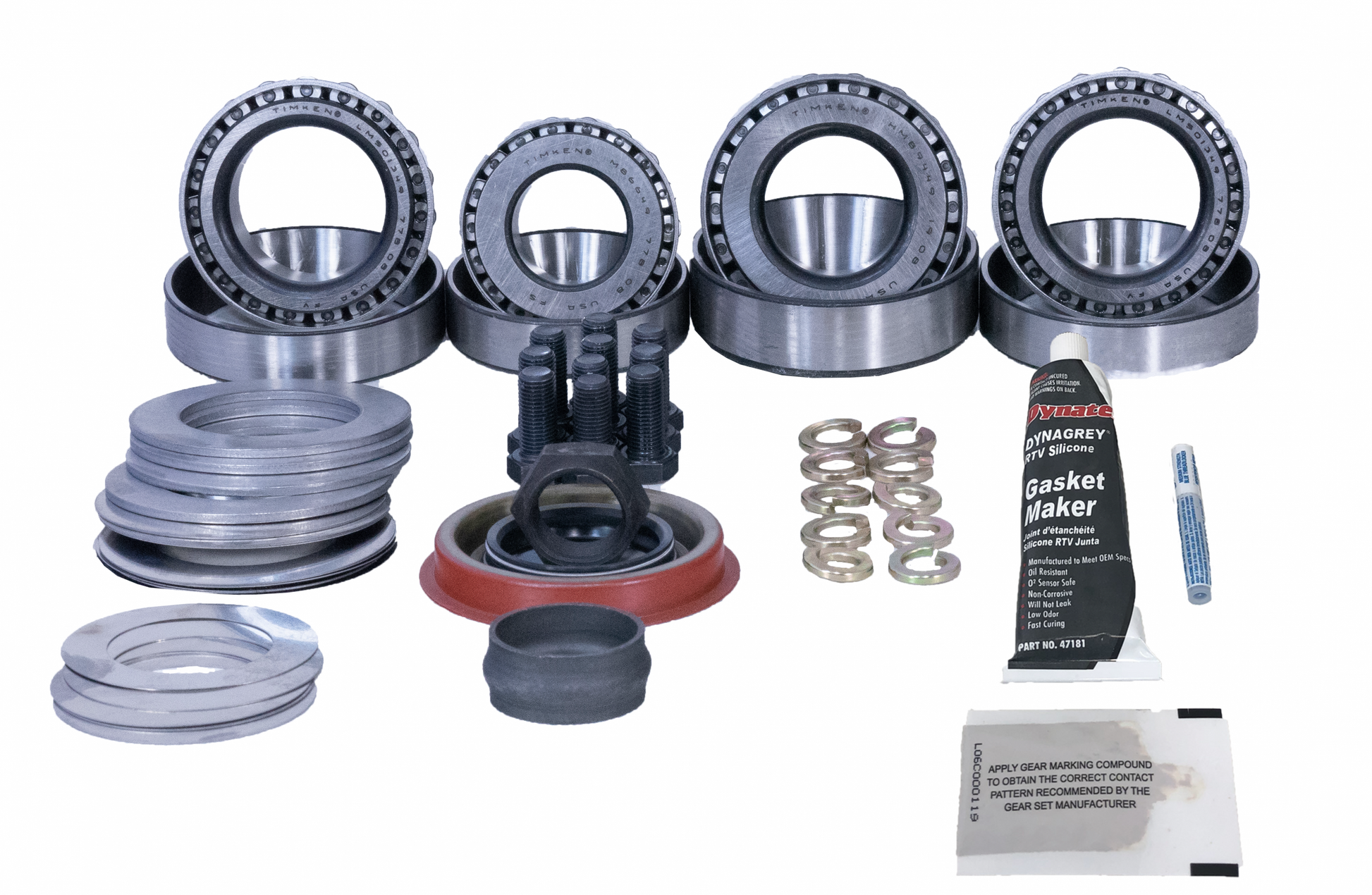 GM 10-Bolt 8.2 Inch Rear 1964-72 Ring Pinion Master Install Kit Revolution Gear and Axle