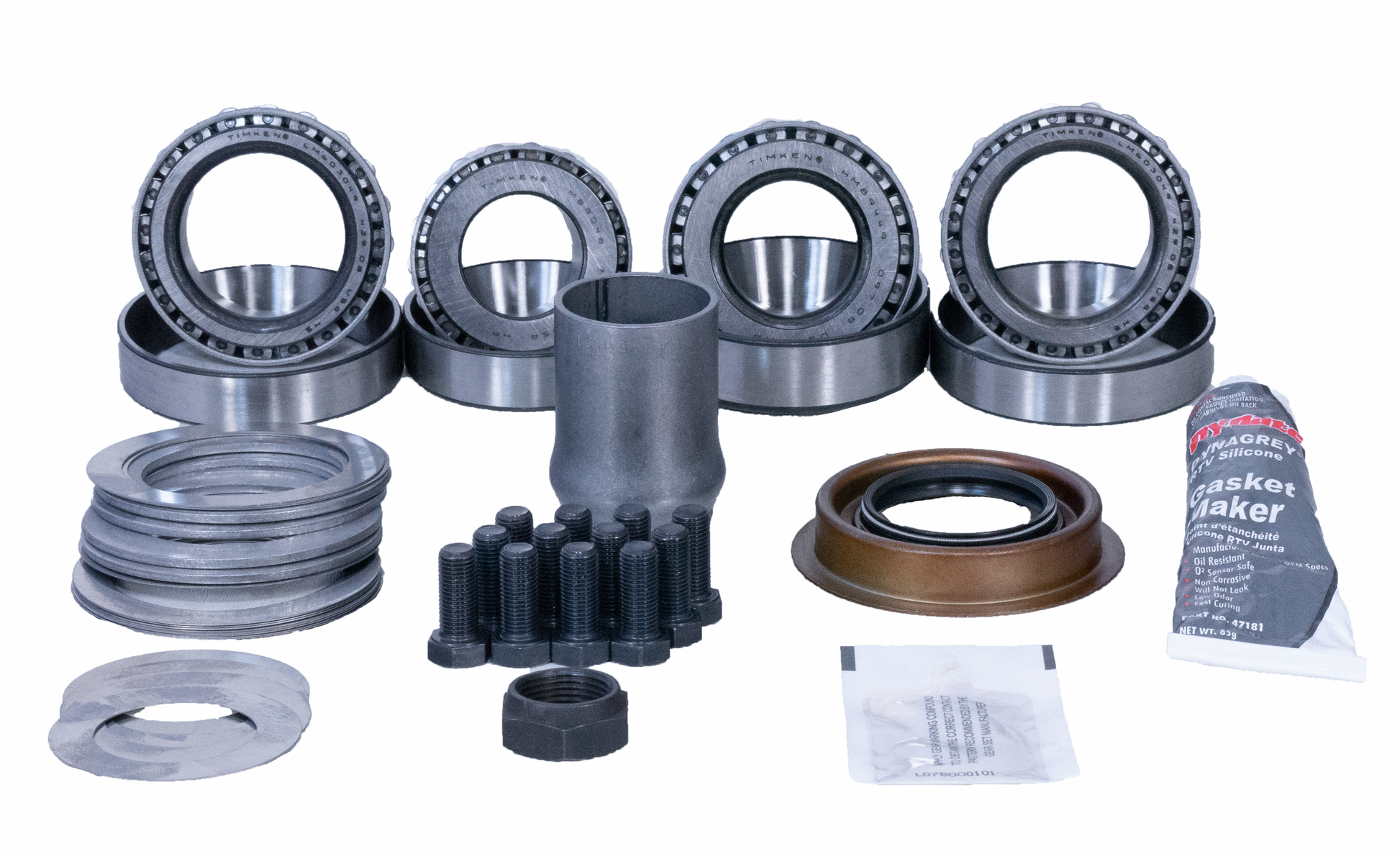 GM 12-Bolt Truck Ring Pinion Master Install Kit Revolution Gear and Axle