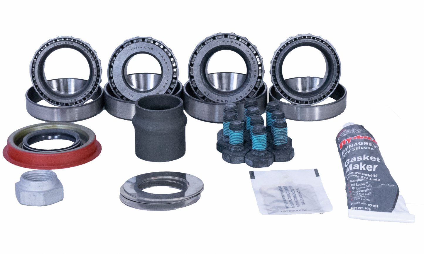 GM 7.2 Inch IFS Ring Pinion Master Install Kit Revolution Gear and Axle