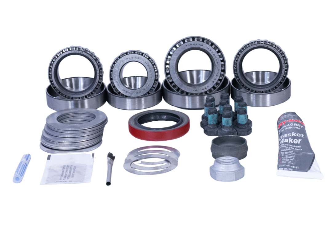 GM 10-Bolt Rear End 8.5 Inch for Eaton Ring Pinion Master Install Kit Revolution Gear and Axle
