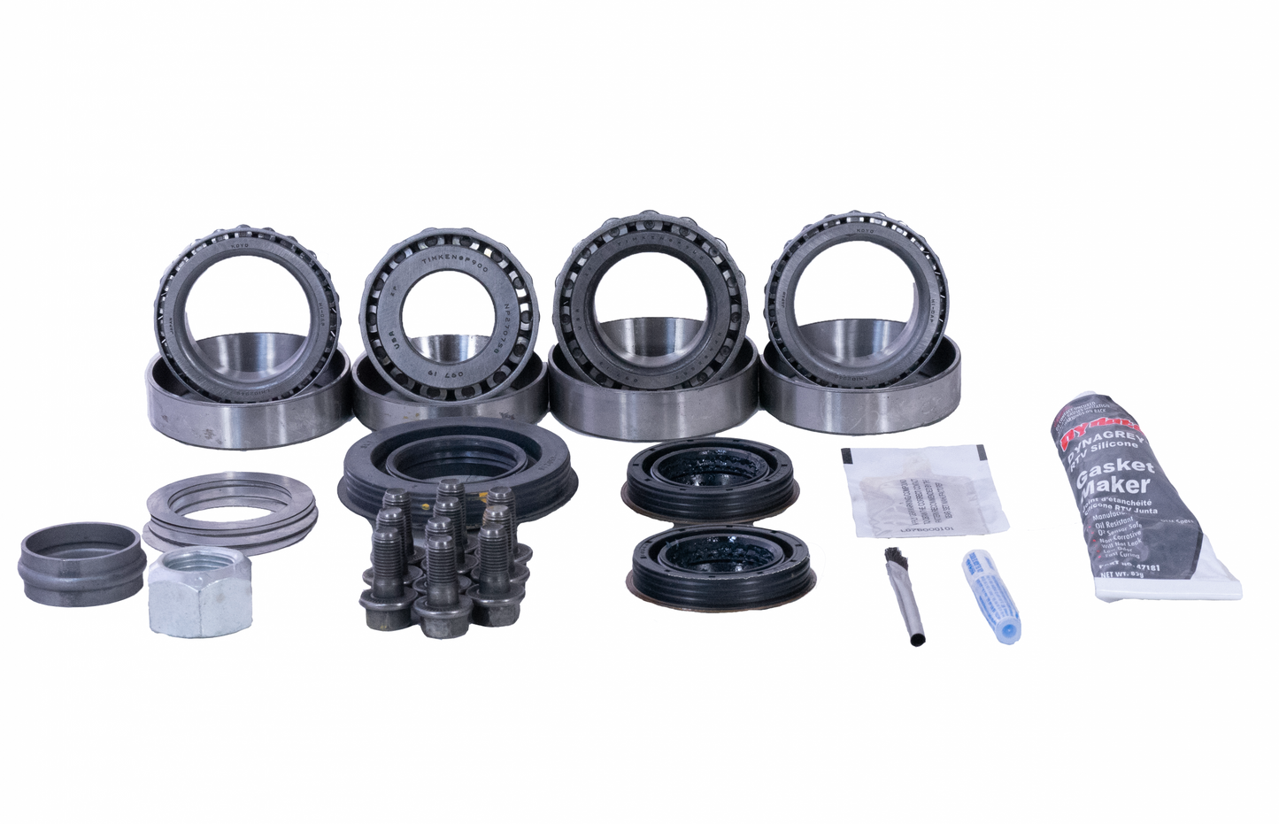 Chrysler 8.0 Inch Front 2003-06 Ring Pinion Master Install Kit Revolution Gear and Axle