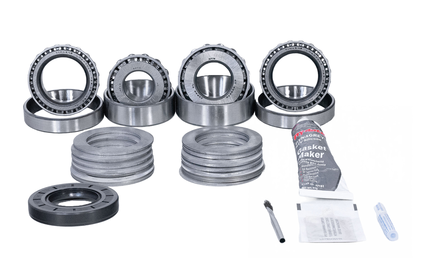 Nissan H233B Front or Rear Ring Pinion Master Install Kit Revolution Gear and Axle