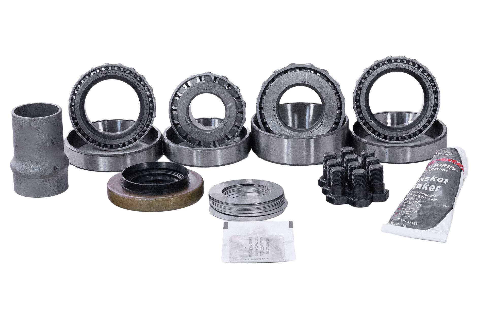 Toyota 8 Inch 4Cyl and V6 Front or Rear Axle Ring and Pinion Master Install Kit Revolution Gear